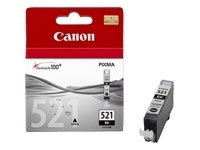 Canon CLI-521BK Ink Cartridge (2933B006AA) Canon CLI-521BK Ink Cartridge (2933B006AA)